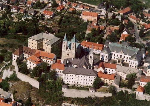 Veszprémi Vár légifotó
